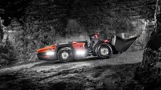AutoMine® concept loader in an underground mine